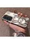 Samsung Galaxy S25 Plus Compatible Cartoon Fox Judy Patterned Case Acrylic Hard Back Silicon Edge - 3