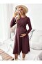 Rochie midi, mov - XL - 5