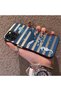 iPhone 14 Pro Max Compatible Sea Creatures Whale Horse Seahorse Patterned Case Acrylic Back Cover Silicone Edge - 3