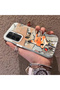Samsung Galaxy A54 Compatible Cartoon Fox Nick Patterned Case Acrylic Hard Back Silicon Edge - 3
