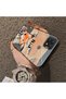 Oppo A15/A15S Compatible Cartoon Fox Nick Patterned Case Acrylic Hard Back Silicon Edge - 4
