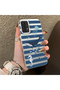 Samsung Galaxy A04S Compatible Sea Creatures Whale Horse Seahorse Patterned Case Acrylic Back Cover Silicone Edge - 2
