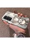 Samsung Galaxy S25 Fe Compatible Cartoon Fox Judy Pattern Case Acrylic Hard Back Silicon Edge - 3