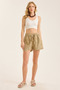 Floral Motif Shorts