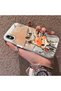 حافظة متوافقة مع هاتف iPhone XS Max مزينة بنمط رسوم متحركة على شكل ثعلب نيك، مصنوعة من الأكريليك الصلب وحافة من السيليكون - 3