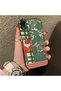 iPhone Xr Compatible Acrylic Hard Back Panel with Silicone Edges Vegetable Flower Pattern Phone Case - 2