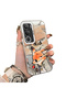 Vivo Y19S 4G/Y19S Pro Compatible Cartoon Fox Nick Pattern Case Acrylic Hard Back Silicon Edges