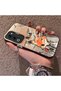 Oppo A5 4G/5G Compatible Cartoon Fox Nick Patterned Case Acrylic Hard Back Silicon Edges - 3