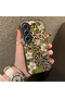 Tecno Camon 40 Pro 5g(Cm7) Compatible Aesthetic Floral-Leopard Pattern Case Acrylic Hard Back Silicone Edge - 2