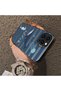 iPhone 14 Pro Compatible Sea Creatures Whale Horse Seahorse Patterned Case Acrylic Back Cover Silicone Edge - 4