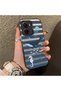 Vivo Y56 Compatible Sea Creatures Whale Horse Seahorse Patterned Case Acrylic Back Cover Silicone Edge - 2
