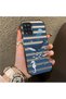 Samsung Galaxy A12/M12 Compatible Sea Creatures Whale Horse Seahorse Patterned Case Acrylic Back Cover Silicone Edge - 2