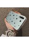 Samsung Galaxy A50/A50S/A30S Compatible Edge Striped Black Star Pattern Protective Case Acrylic Hard Back Silicon Edge - 4
