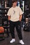 New Season Unisex T-Shirt and Sweatpants Basket Printed Set