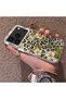 iPhone 17 Pro Max Compatible Aesthetic Floral-Leopard Pattern Case Acrylic Hard Back Silicone Edge - 3