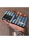 Samsung Galaxy S24 Ultra Compatible Sea Creatures Whale Horse Seahorse Patterned Case Acrylic Back Cover Silicone Edge - 3