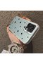 Oppo A6 Pro 4G/5G Compatible Edge Striped Black Star Pattern Protective Case Acrylic Hard Back Silicon Edge - 4