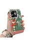 Tecno Spark 20 Compatible Acrylic Hard Back Panel with Silicone Edges Vegetable Flower Pattern Phone Case