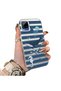Realme C15/C25/C25S Compatible Sea Creatures Whale Horse Seahorse Patterned Case Acrylic Back Cover Silicone Edge