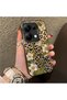 Xiaomi Redmi Note 13 Pro 4g Compatible Aesthetic Floral-Leopard Pattern Case Acrylic Hard Back Silicone Edge - 3