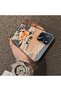 Oppo A55 4g Compatible Cartoon Fox Nick Patterned Case Acrylic Hard Back Silicon Edge - 4