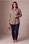 Tensel Plus Size Shirt Mink - 4