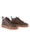 Furry Zippered Men's Boots 375051 Brown - 3
