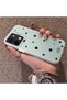 Vivo Y28 4g Compatible Edge Striped Black Star Pattern Protective Case Acrylic Hard Back Silicon Edge - 3