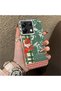 Xiaomi Poco X6 Compatible Acrylic Hard Back Panel with Silicone Edges Vegetable Flower Pattern Phone Case - 2
