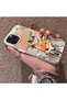 iPhone 11 Pro Max Compatible Cartoon Fox Nick Pattern Case Acrylic Hard Back Silicon Edge - 3