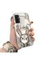 Samsung Galaxy M13/M23 Compatible Cartoon Fox Judy Patterned Case Acrylic Hard Back Silicon Edge