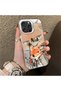 iPhone 16 Pro Max Compatible Cartoon Fox Nick Patterned Case with Acrylic Hard Back and Silicone Edges - 2