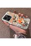 Case for Tecno Spark 20 Pro 4G/5G Compatible Cartoon Fox Nick Pattern Case Acrylic Hard Back Silicon Edges - 3