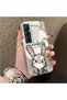 Realme C65 4g Compatible Cartoon Fox Judy Patterned Case Acrylic Hard Back Silicon Edges - 2