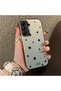 Samsung Galaxy A05S Compatible Edge Striped Black Star Pattern Protective Case Acrylic Hard Back Silicone Edge - 2