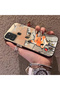 Samsung Galaxy A21S Compatible Cartoon Fox Nick Patterned Case Acrylic Hard Back Silicon Edge - 3
