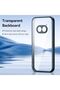 غطاء حماية لهاتف Nothing Phone 2a / Nothing 2a Plus، خلفية صلبة من البولي كربونات + إطار مرن من TPU شفاف كالكريستال - 3