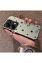 Xiaomi Redmi Note 13 Pro 4g Compatible Edge Striped Black Star Pattern Protective Case Acrylic Hard Back Silicone Edge - 4