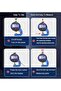 مقياس السماكة بنطاق قياس 0-10 مم بدقة 0.0005 بوصة/0.01 مم مع شاشة LCD، وتحويل الوحدات الرقمي - 3