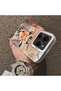 Case for Tecno Spark 20 Pro 4G/5G Compatible Cartoon Fox Nick Pattern Case Acrylic Hard Back Silicon Edges - 4