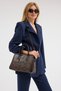 Italian Design 100% Genuine Leather Women's Hand and Shoulder Bag - Handcrafted Italian Style Crossbody Model - 4
