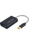 محول ميكروفون USB-C من CableCreation، بطاقة صوت خارجية ستيريو من النوع C
