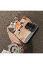 Samsung Galaxy A15 4G/5G Compatible Cartoon Fox Nick Pattern Case Acrylic Hard Back Silicon Edge - 4