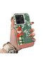Xiaomi Redmi Note 14 4g Compatible Acrylic Hard Back Panel with Silicone Edges Vegetable Flower Pattern Phone Case