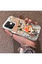 Oppo A5 Pro 4G/5G Compatible Cartoon Fox Nick Patterned Case Acrylic Hard Back Silicon Edges - 3