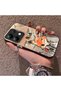 Xiaomi Redmi Note 13 4g Compatible Cartoon Fox Nick Patterned Case Acrylic Hard Back Silicon Edge - 4
