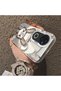 Vivo V50 Compatible Cartoon Fox Judy Patterned Case Acrylic Hard Back Silicone Edge - 4