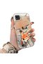 Realme C11 2021 Compatible Cartoon Fox Nick Patterned Case Acrylic Hard Back Silicon Edge