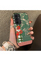 Samsung Galaxy A54 Compatible Acrylic Hard Back Panel with Silicone Edges Vegetable Flower Pattern Phone Case - 2