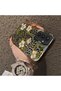 Samsung Galaxy S23 Fe Compatible Aesthetic Floral-Leopard Pattern Case Acrylic Hard Back Silicone Edge - 4
